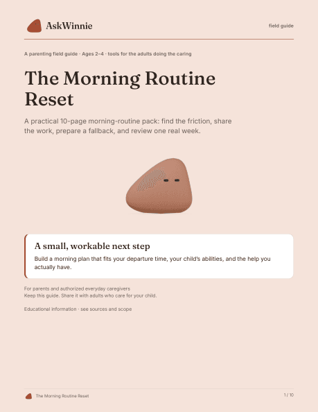 Cover of The Morning Routine Reset